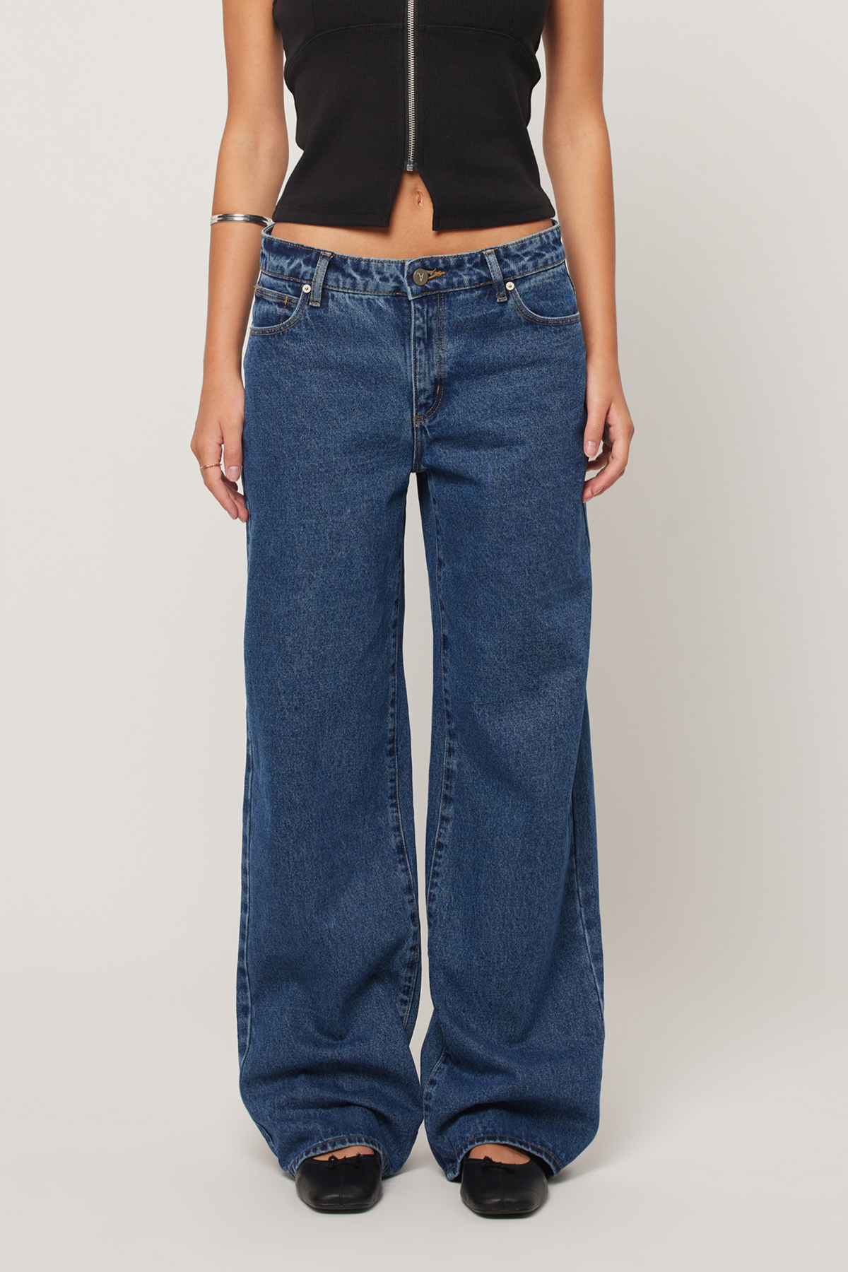 Waist Baggy Jeans Nz Vega Highwaist Wide Leg Jean In Blue PULZ